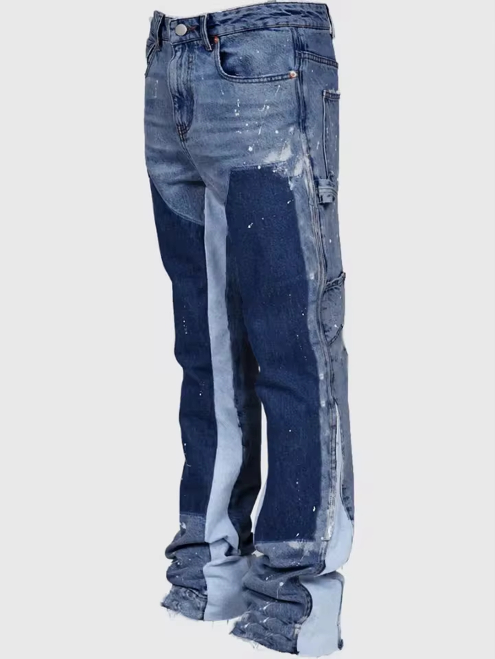 Men'S Fashion Jeans And Boots - Men's Fashion Jeans Work Pants, European