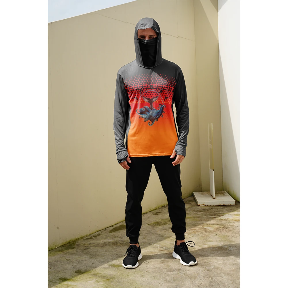 Men'S Fashion 2025 - Fishing Shirts Men Sun Protection Hoodie