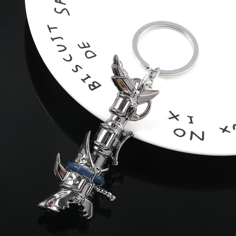 Men Fashion Key - Anime Game Arcane Jinx Cannon Keychain