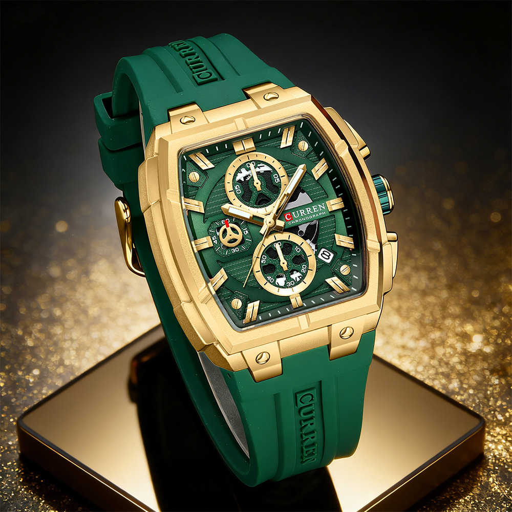 Men'S Fashion Old Money - CURREN Luxury Vintage Watch for Men