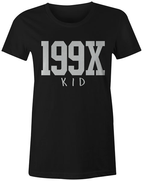 Men Fashion Kids - 199x Kid Womens T-Shirt Retro Tumblr