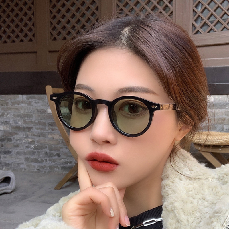 Men'S Fashion Old Money - New Small Round Sunglasses for Men