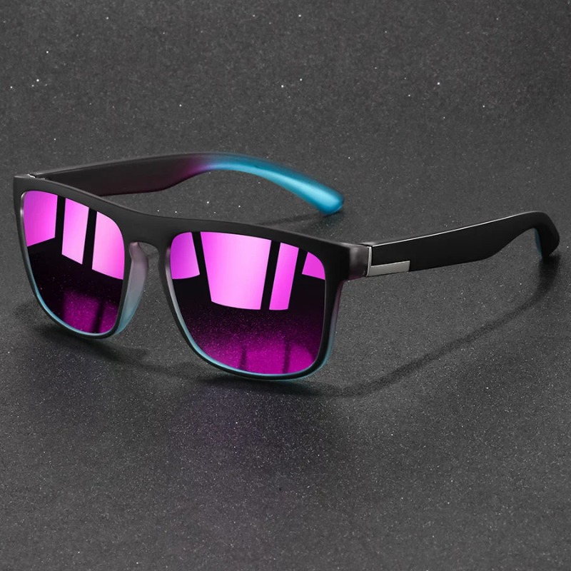 Men'S Fashion Old Money - Fashion Vintage Square Sports Sunglasses Men