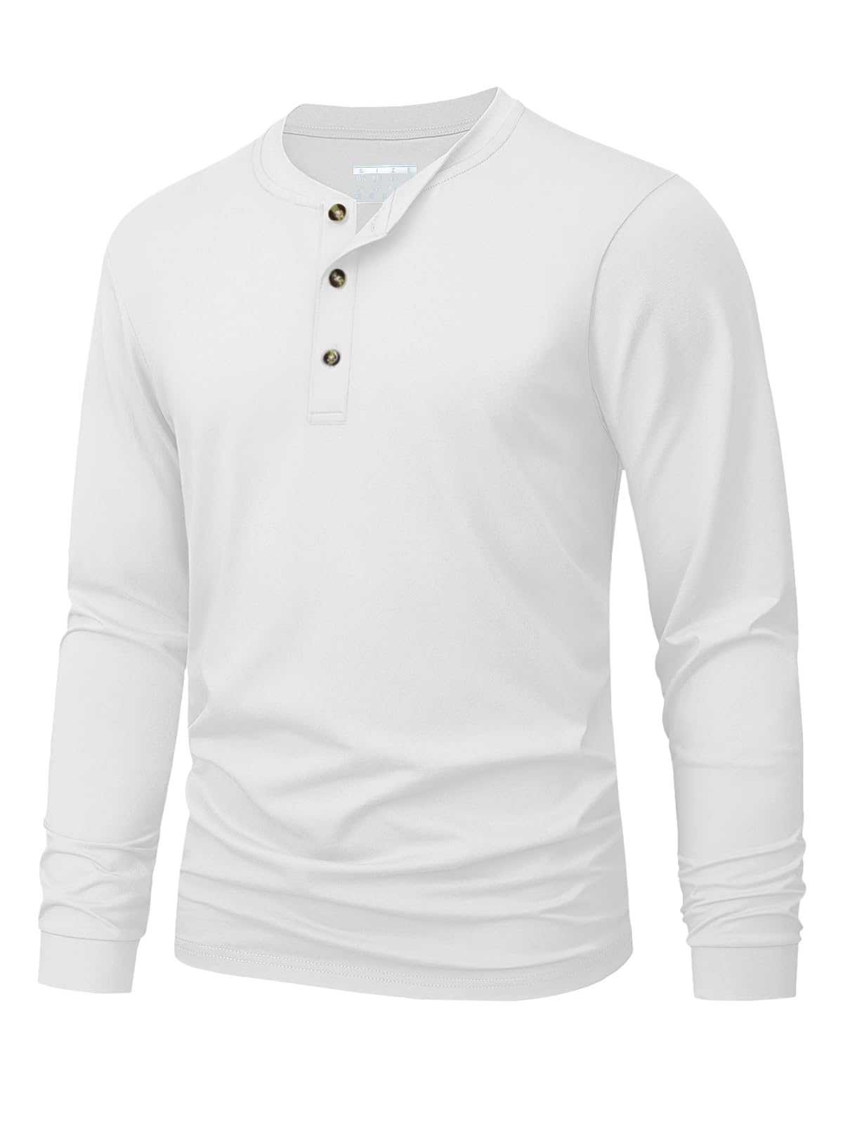 Men'S Fashion Clothing - Men's Henley T-Shirt Simple Solid Color
