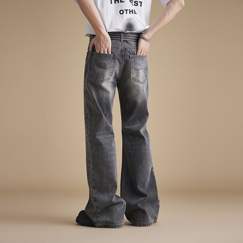 Men Korean Streetwear Vintage  - Men'S Fashion Jeans And Boots ulasan dan harga