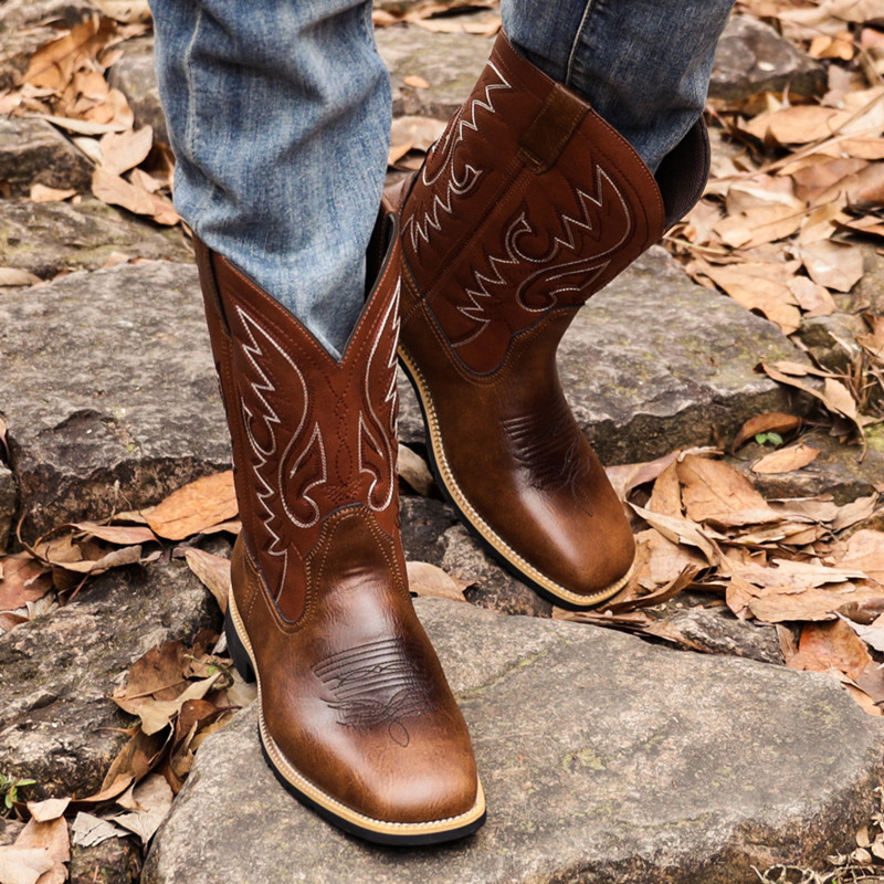 Fashion Men Women Mid-calf Boo - Mens Fashion Zapatos ulasan dan harga