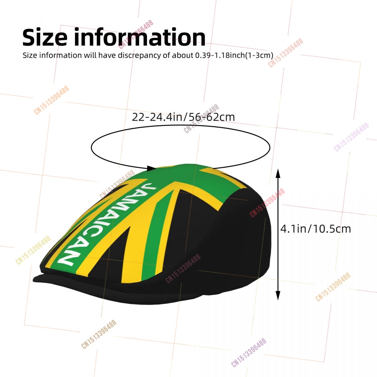 Jamaica UK Flag Men Women Flat - Men'S Fashion Uk ulasan dan harga