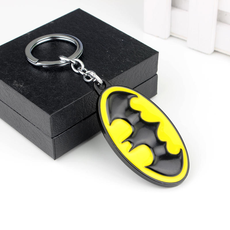 Creative Black And Yellow Oval - Men Fashion Key ulasan dan harga