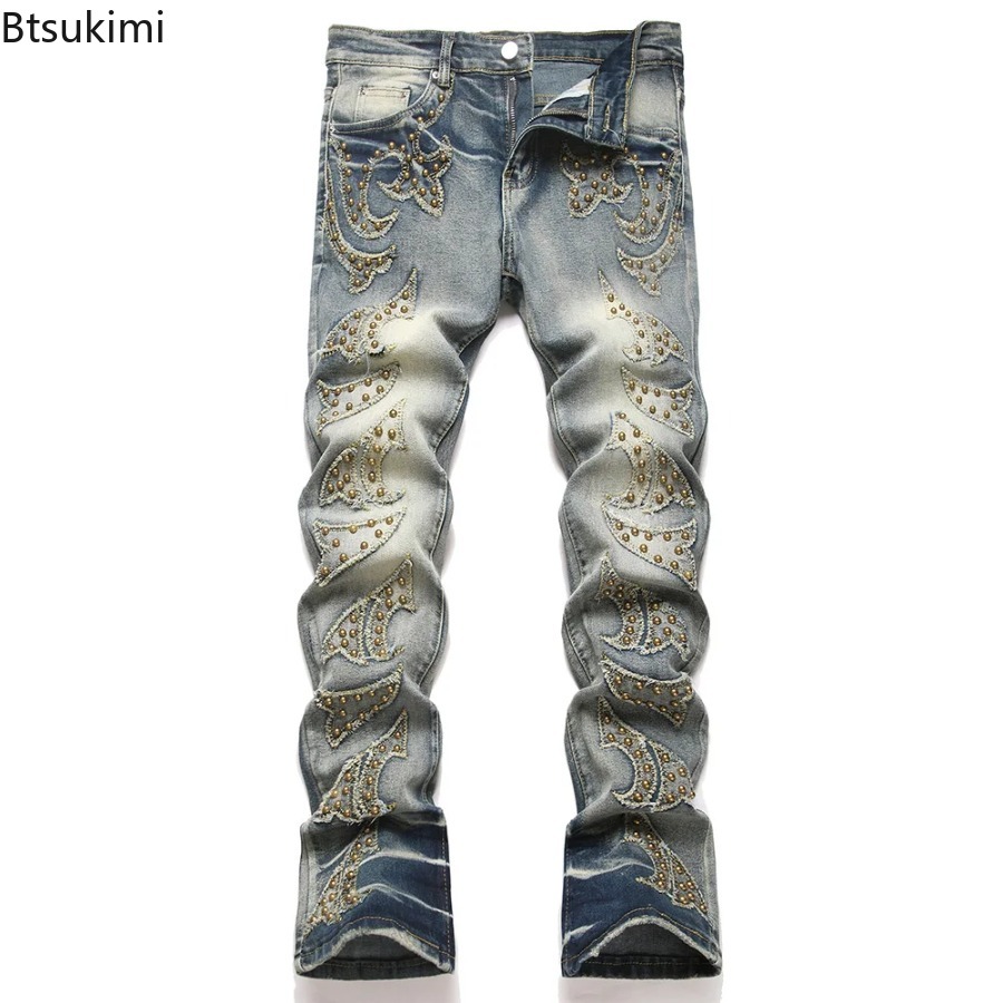 2026 New Men's Fashion Slim Bo - Men'S Fashion Jeans And Boots ulasan dan harga