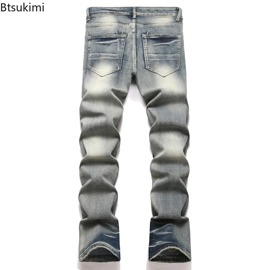 2026 New Men's Fashion Slim Bo - Men'S Fashion Jeans And Boots ulasan dan harga