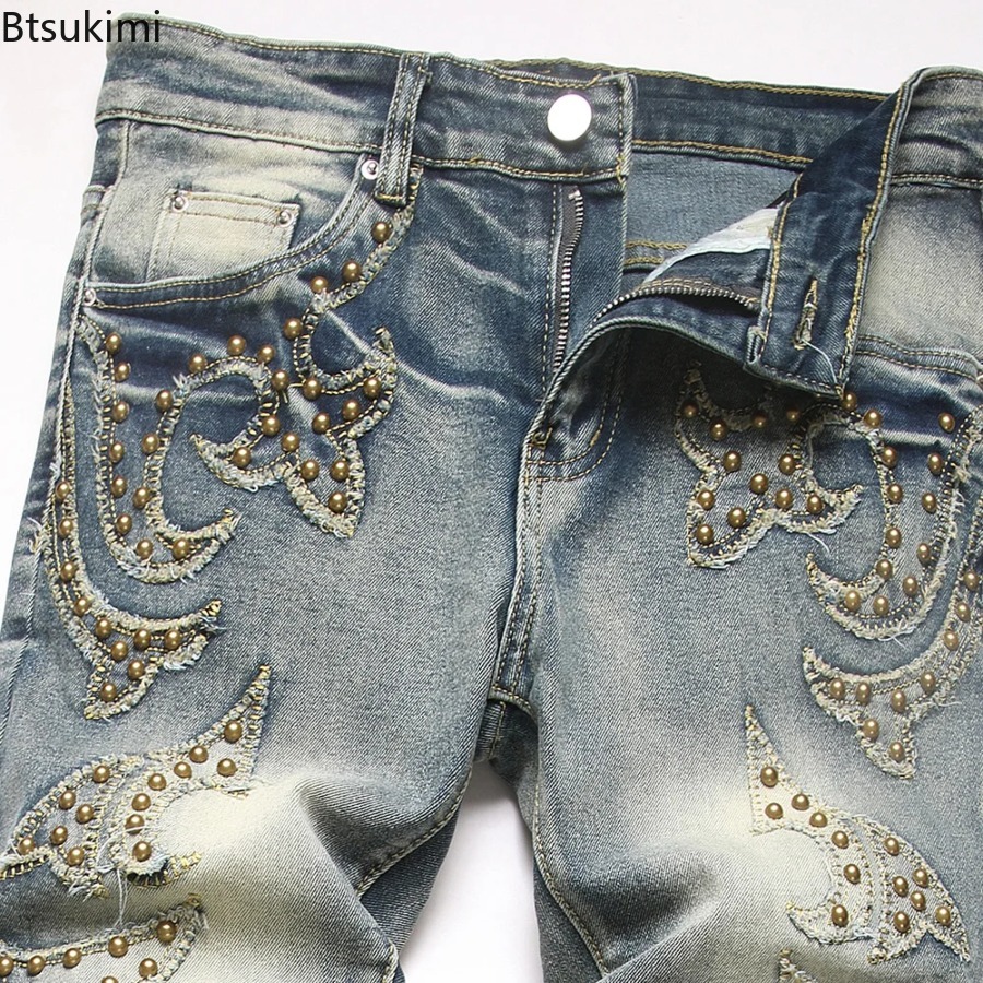 2026 New Men's Fashion Slim Bo - Men'S Fashion Jeans And Boots ulasan dan harga