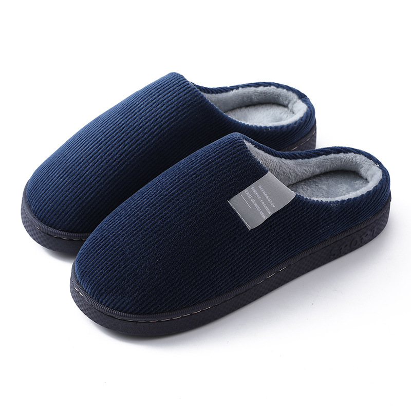 Winter Warm Men Fur Slippers H - Mens Fashion Zapatos ulasan dan harga