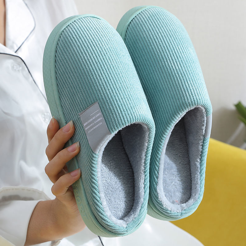 Winter Warm Men Fur Slippers H - Mens Fashion Zapatos ulasan dan harga
