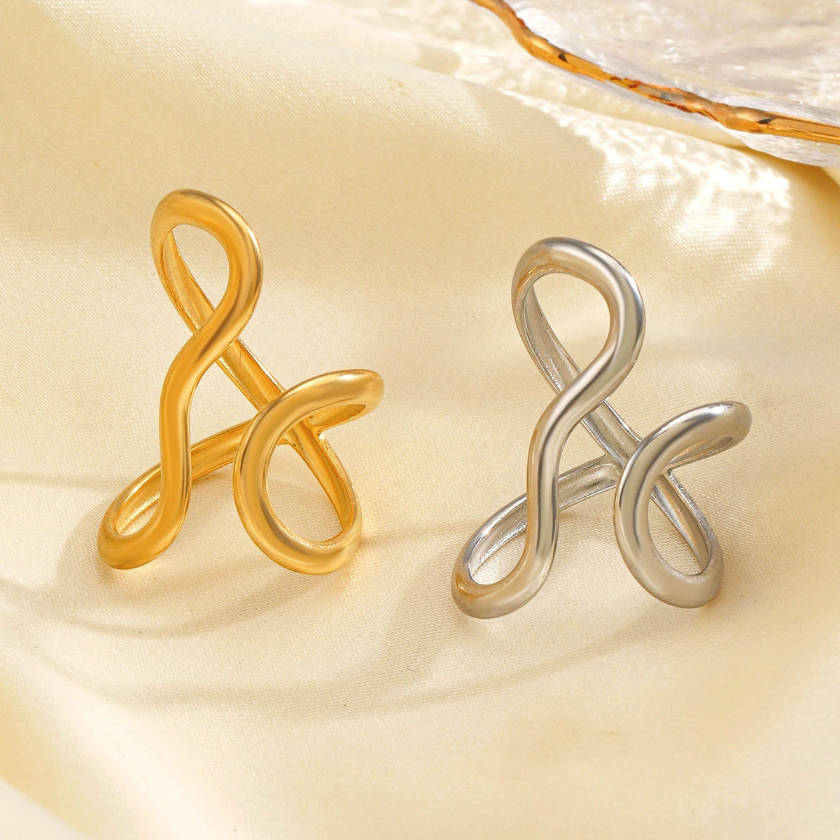 Stainless Steel Gold Color Rin - Men'S Fashion Easter ulasan dan harga