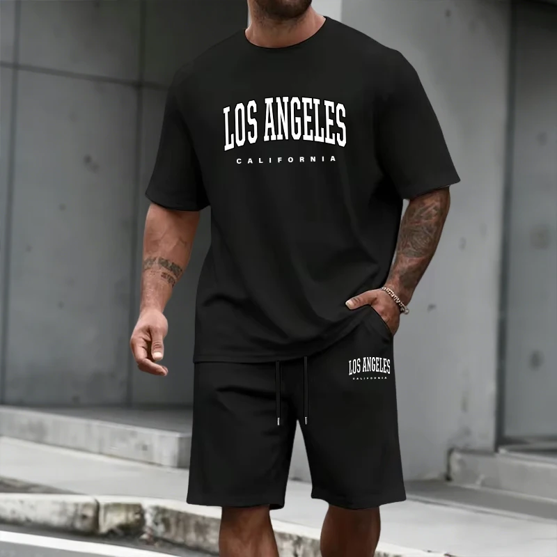 Men's Tracksuit Short Sleeve T - Men'S Fashion 2025 ulasan dan harga