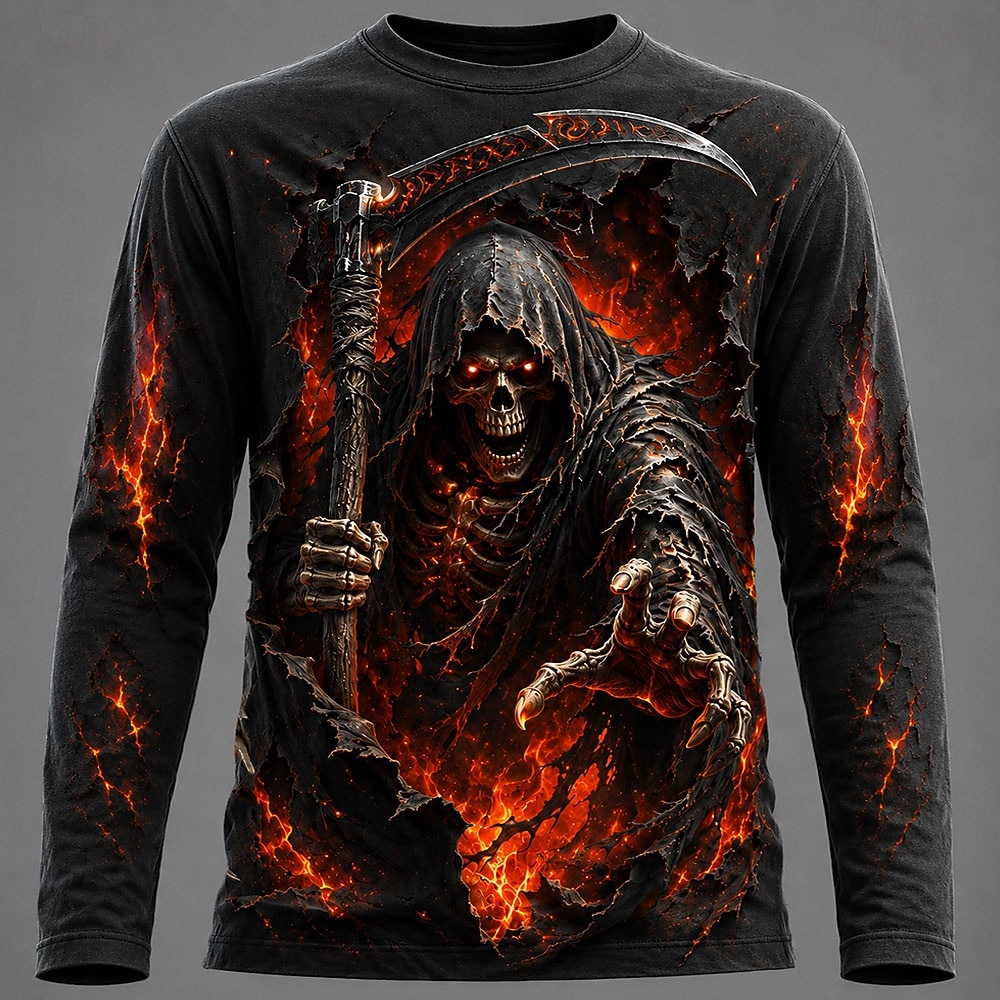 Halloween Men 3D Graphic Print - Men'S Fashion 2025 ulasan dan harga