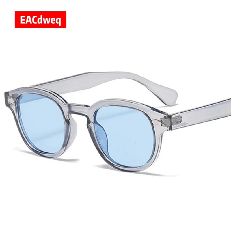 Vintage Round Sunglasses Women - Men'S Fashion Old Money ulasan dan harga