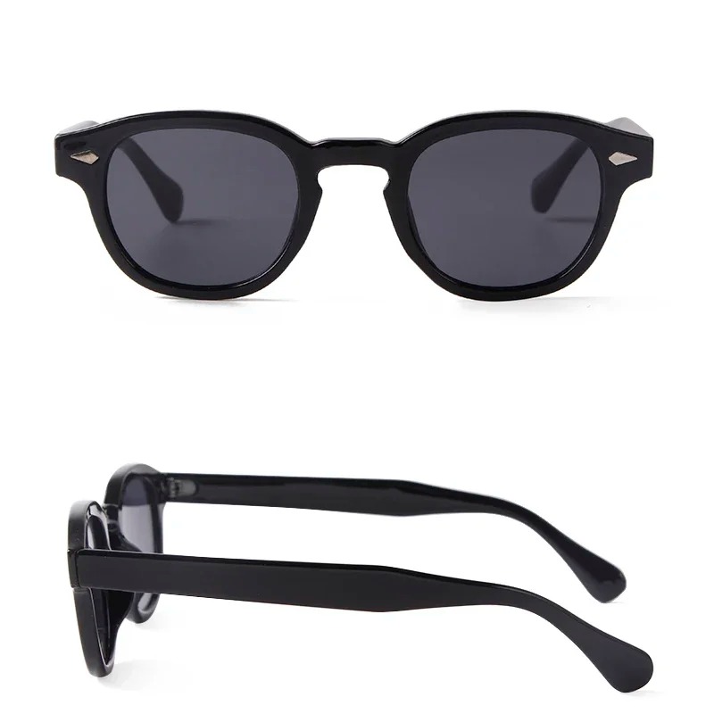 Vintage Round Sunglasses Women - Men'S Fashion Old Money ulasan dan harga
