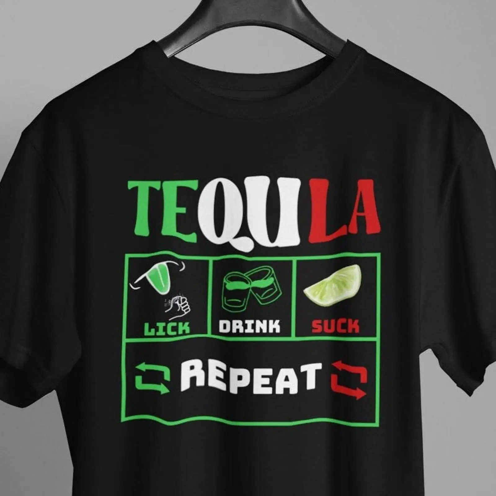 Tequila Drinking T Shirt Lads  - Men'S Fashion Night Out ulasan dan harga