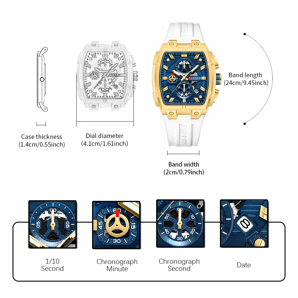 CURREN Luxury Vintage Watch fo - Men'S Fashion Old Money ulasan dan harga
