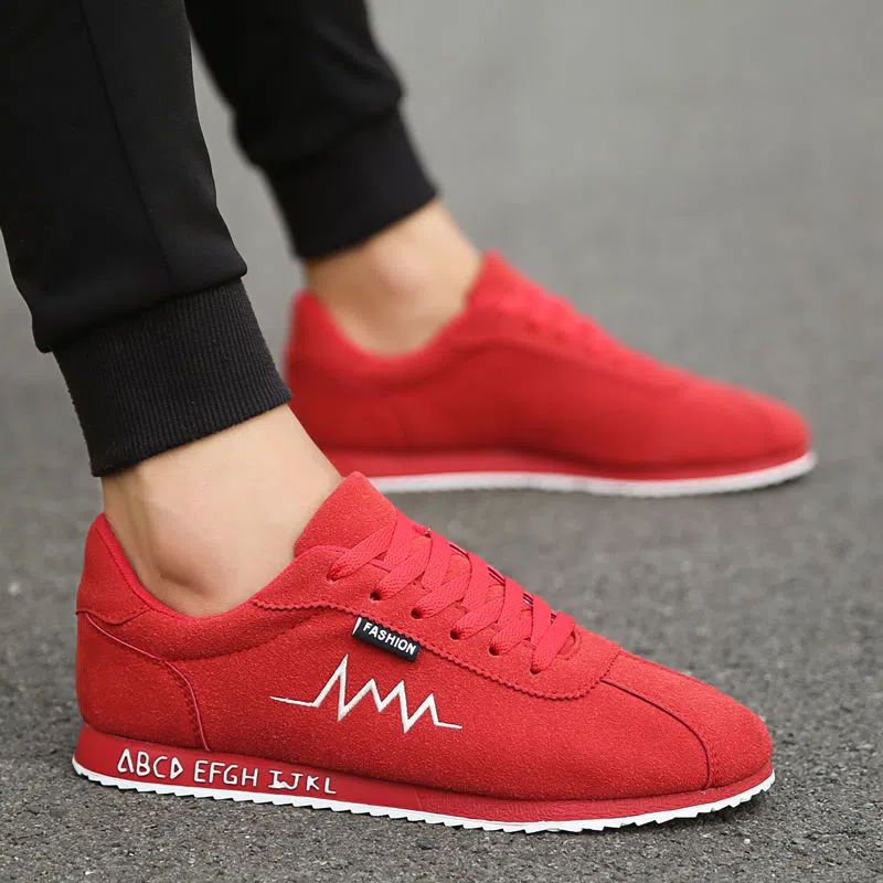 2025 Fashion Red Men's Summer  - Mens Fashion Trainers 2025 ulasan dan harga