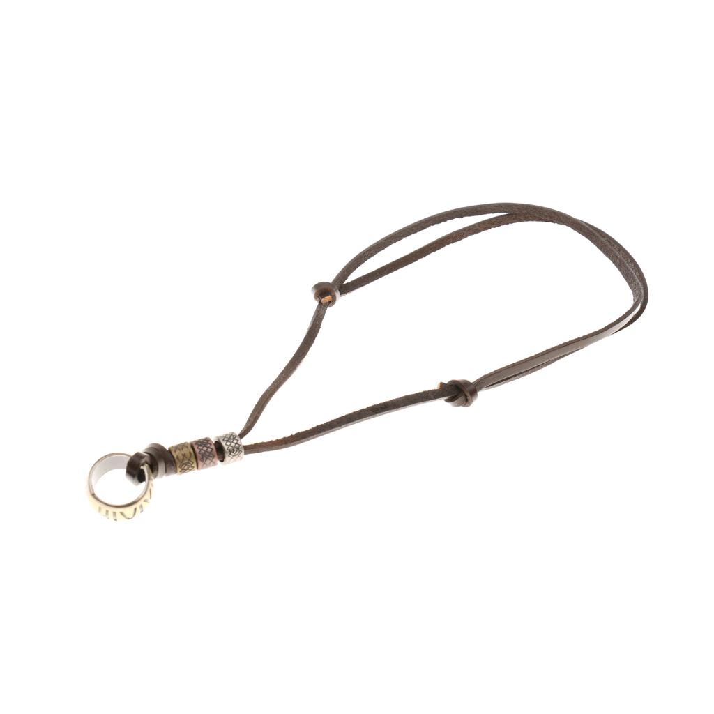 Fashion Leather Necklace for M - Men'S Fashion Night Out ulasan dan harga