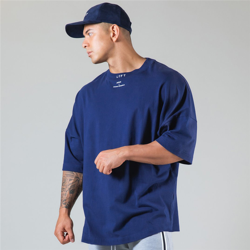JAPAN&UK Cotton Gym Shirt Spor - Men'S Fashion Uk ulasan dan harga