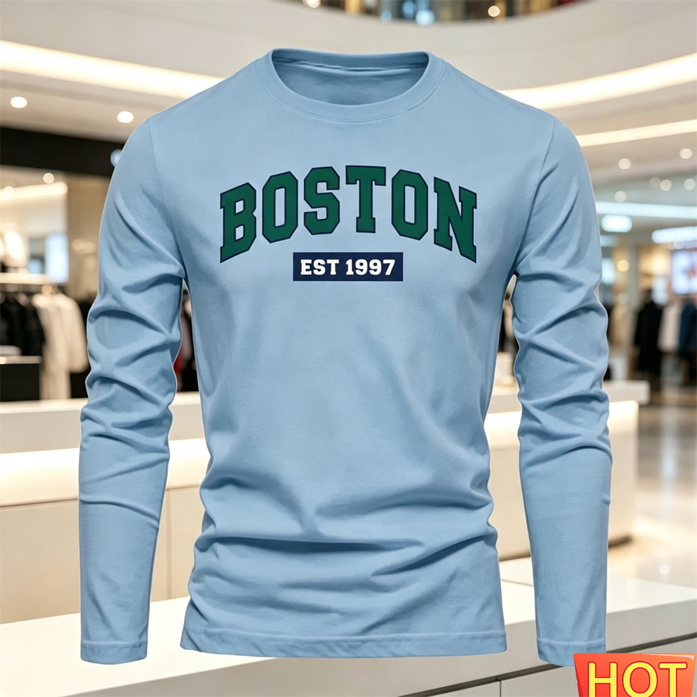 Autumn Summer Men's long sleev - Men'S Fashion Clothing ulasan dan harga