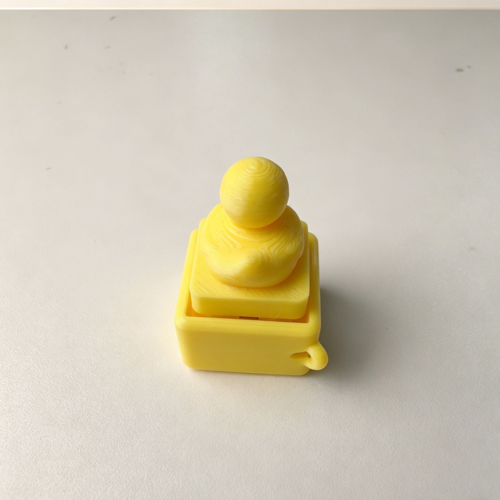 Cute Yellow Duck Press Keychai - Men Fashion Key ulasan dan harga