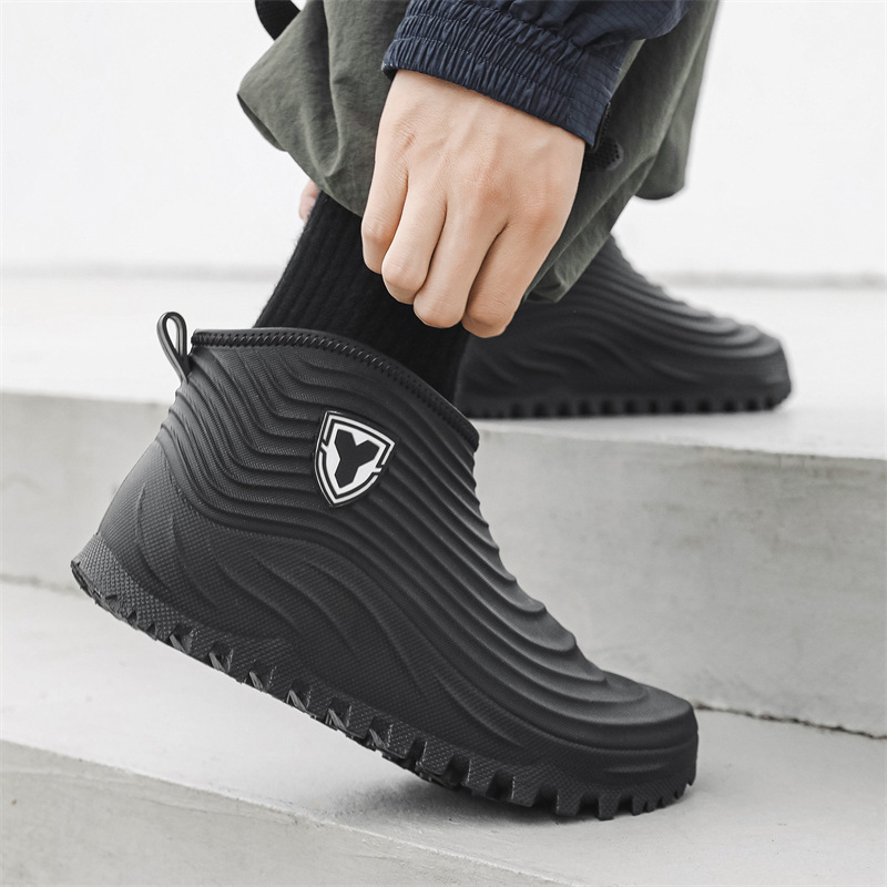 Men's Rain Shoes Fashion Water - Mens Fashion Zapatos ulasan dan harga