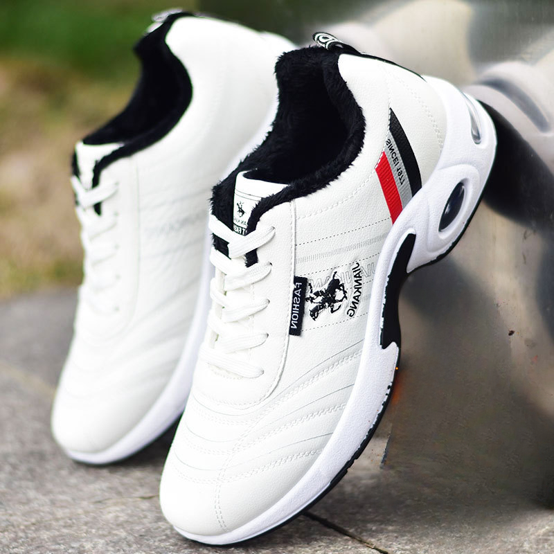 Men's leather sneakers Casual  - Mens Fashion Zapatos ulasan dan harga