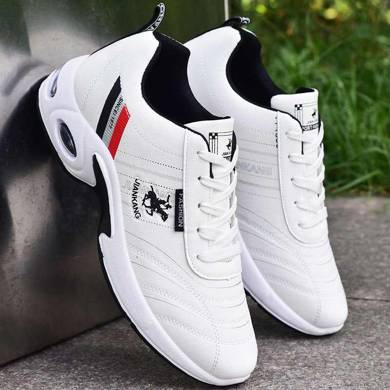 Men's leather sneakers Casual  - Mens Fashion Zapatos ulasan dan harga