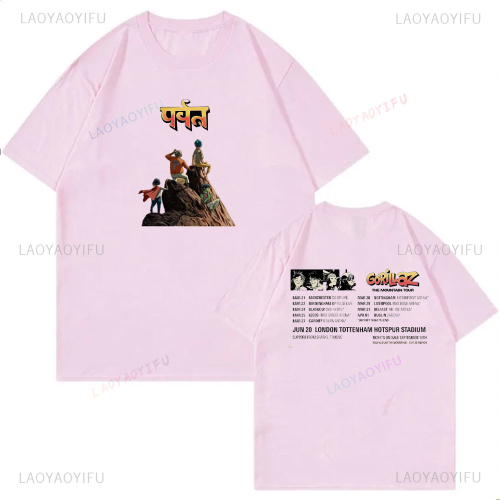 Unisex Cotton Tshirt Gorillaz  - Men'S Fashion Uk ulasan dan harga