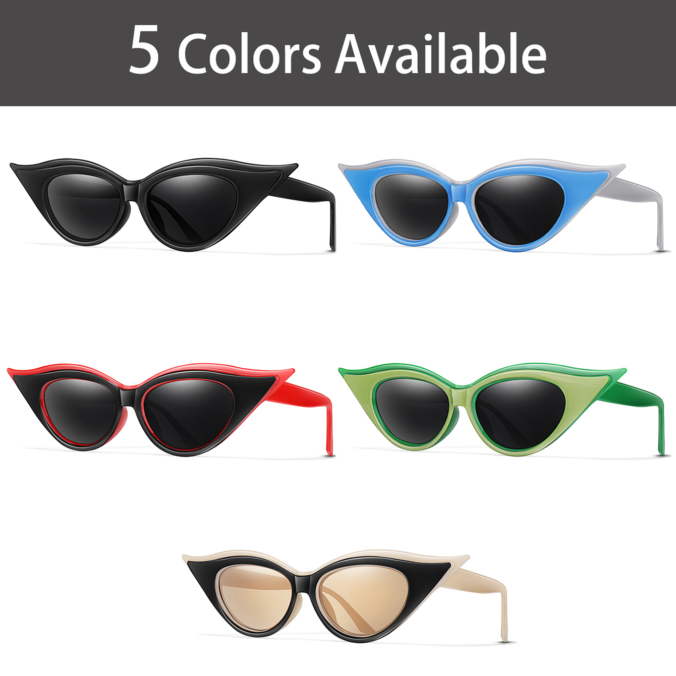 Sexy Cat Eye Sunglasses Fashio - Men'S Fashion For Hot Weather ulasan dan harga