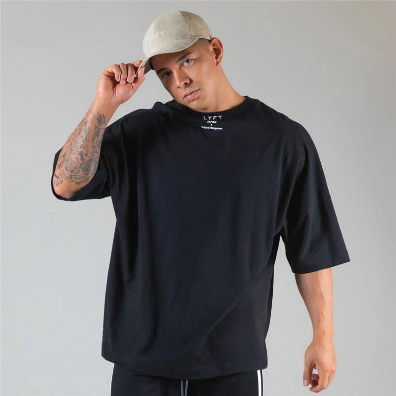 JAPAN&UK Harajuku Gym Shirt Sp - Men'S Fashion Uk ulasan dan harga