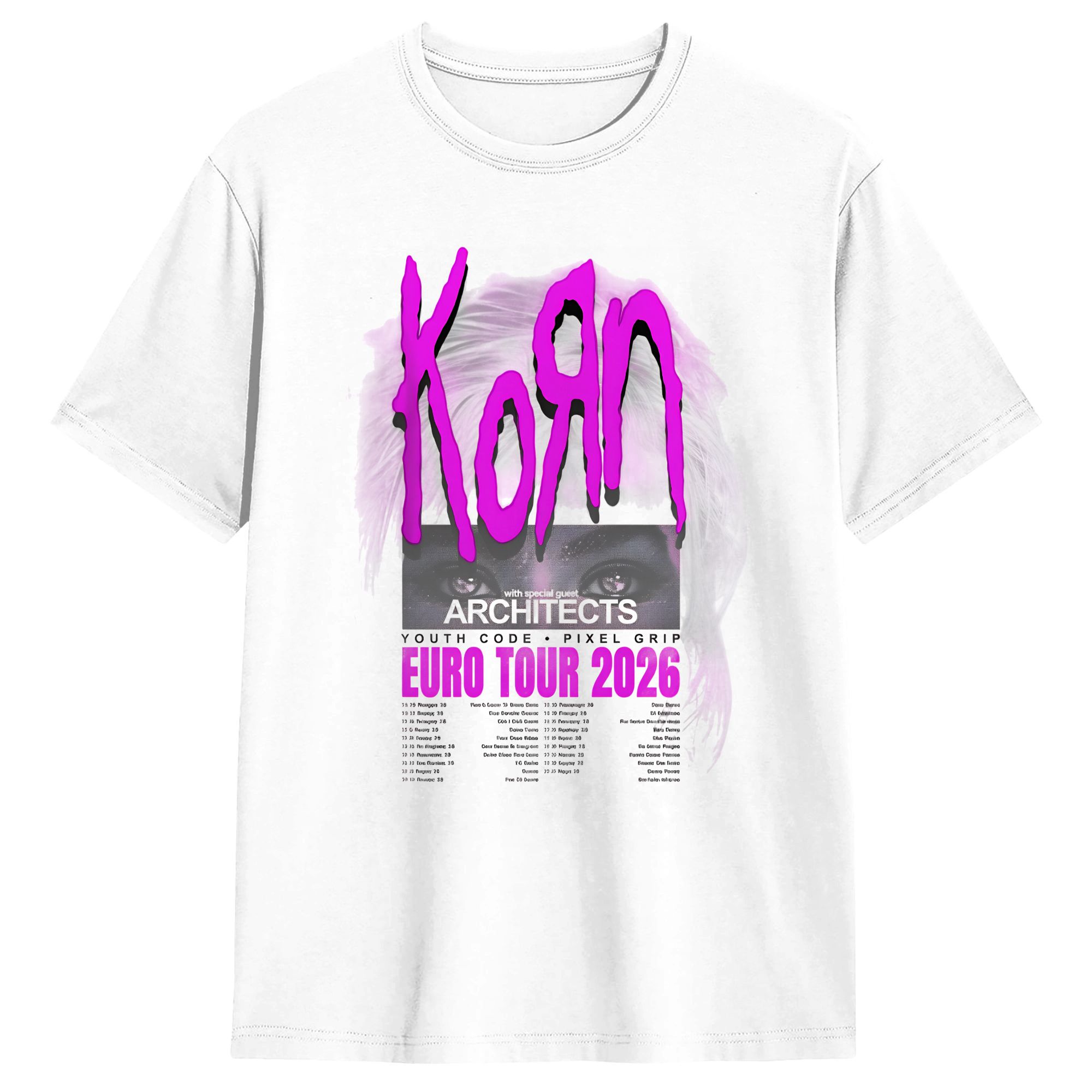 Korn Europe And UK Tour 2026 T - Men'S Fashion Uk ulasan dan harga