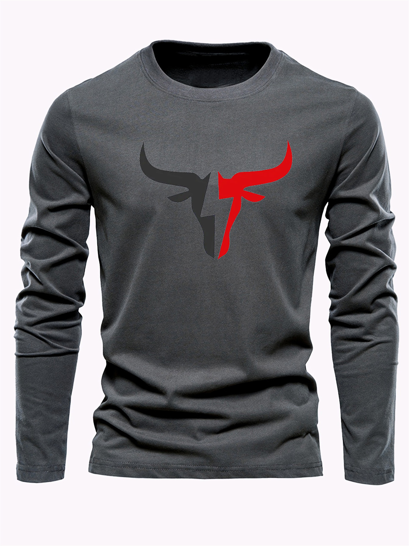 Simple Solid Color Men's Long  - Men'S Fashion 2025 ulasan dan harga