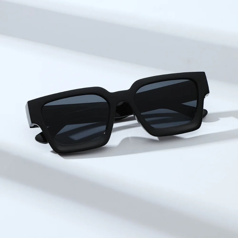 New Vintage Square Sunglasses  - Men'S Fashion Old Money ulasan dan harga