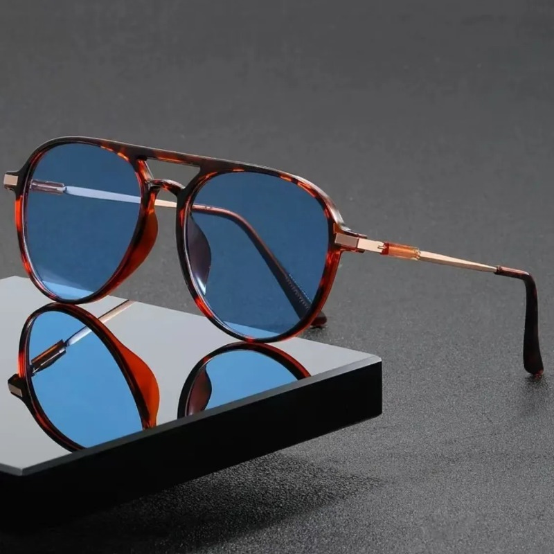1pcs Vintage Pilot Sunglasses  - Men'S Fashion Old Money ulasan dan harga