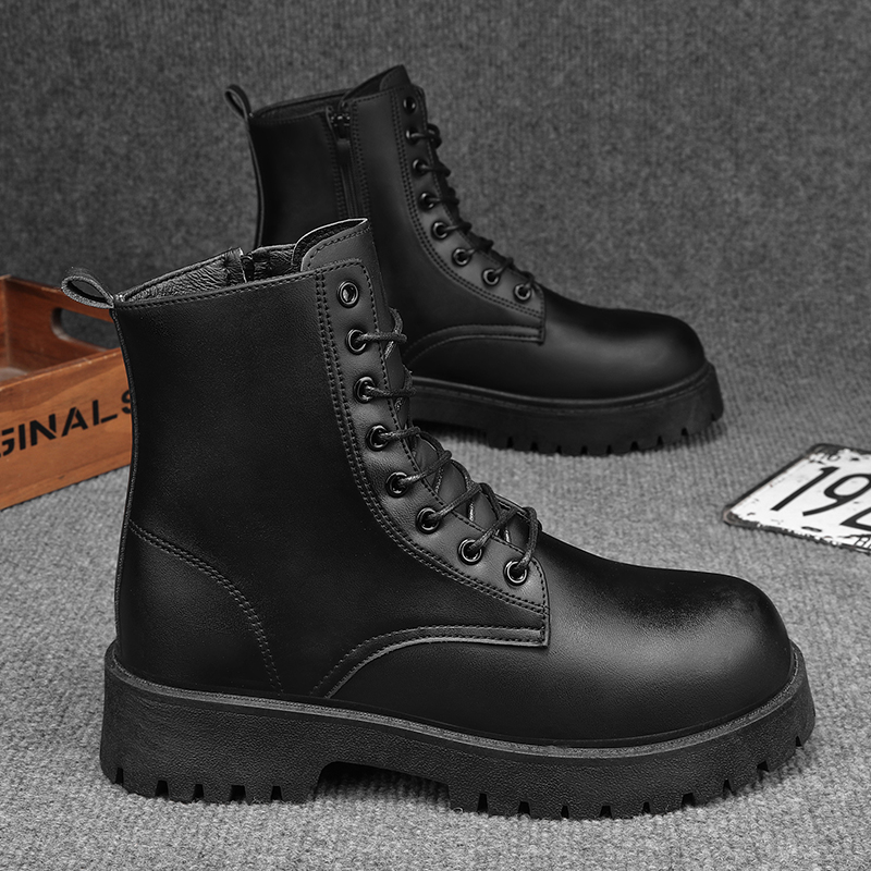 YUYIN Men's High-Top Boots Sof - Mens Fashion Zapatos ulasan dan harga