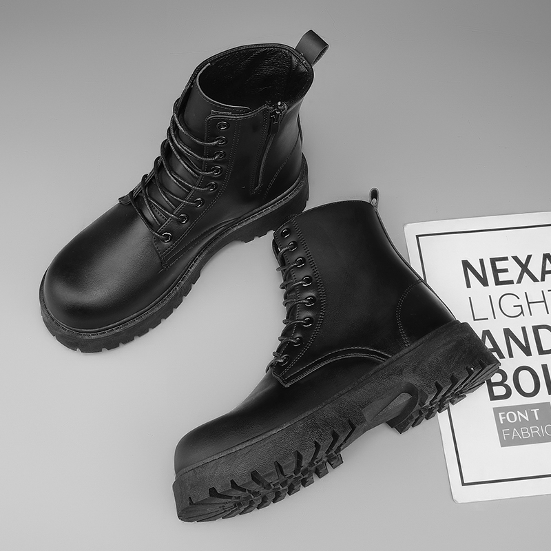 YUYIN Men's High-Top Boots Sof - Mens Fashion Zapatos ulasan dan harga