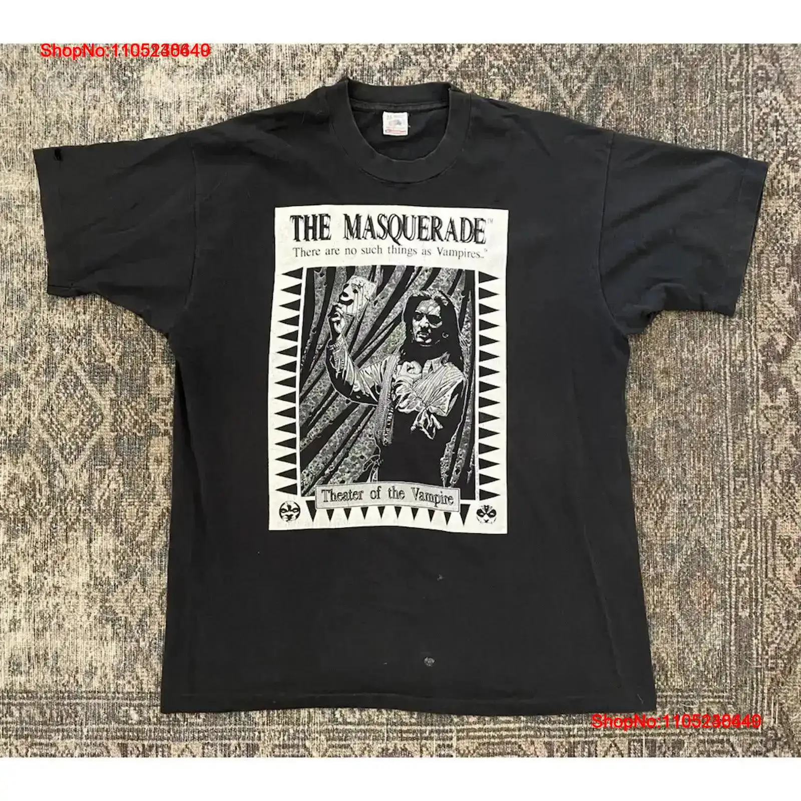 Vintage Rare Vampire The Masqu - Xl Men'S Fashion ulasan dan harga