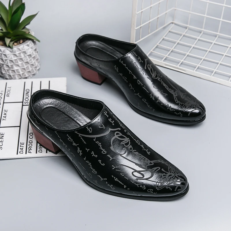 4CM Heels Men Loafers Casual D - Mens Fashion Zapatos ulasan dan harga