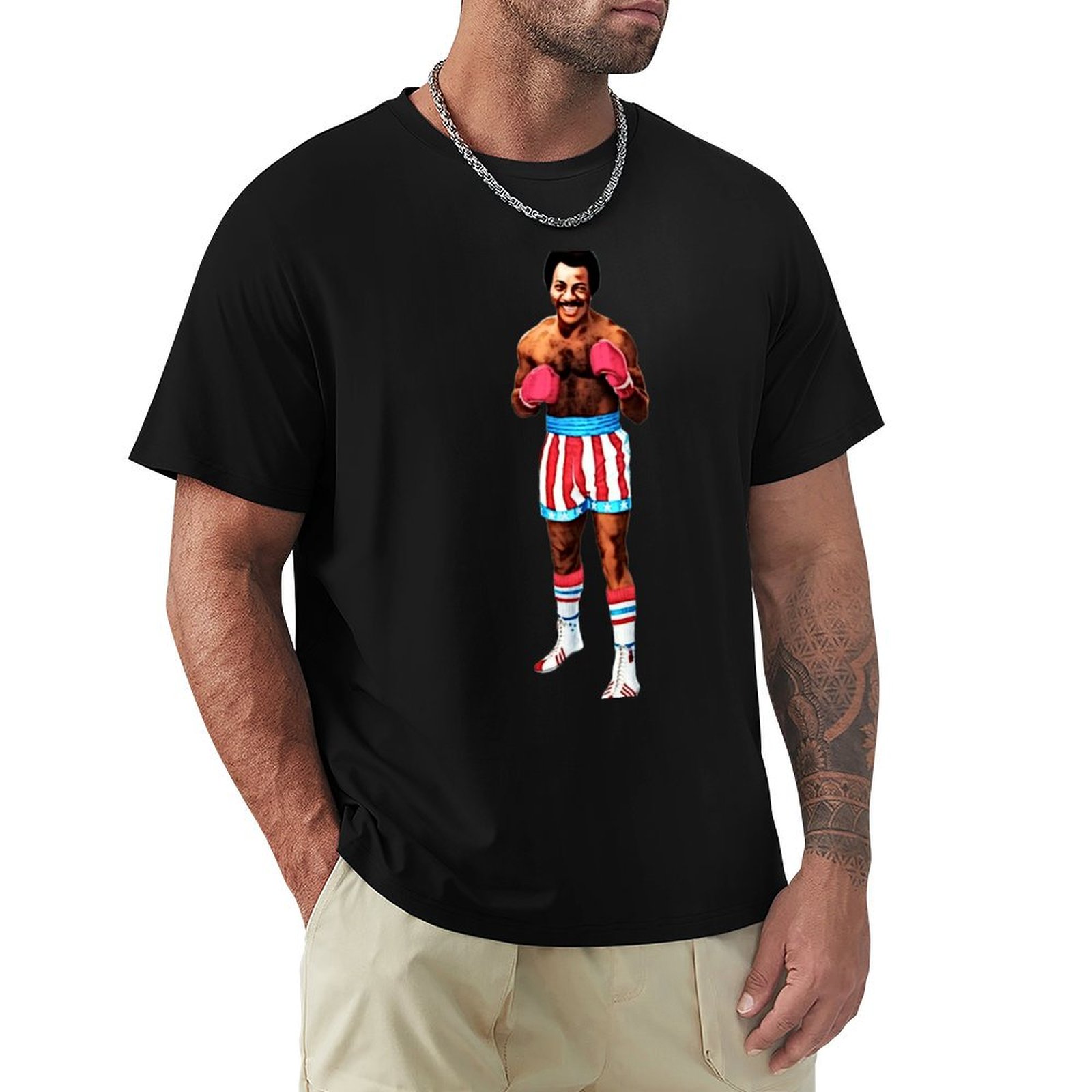 Carl Weathers Apollo Creed T-S - Men'S Fashion For Hot Weather ulasan dan harga