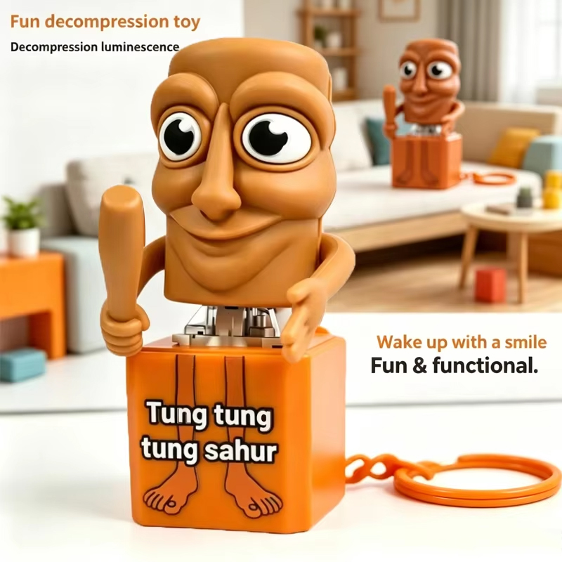 New Tung Tung Tung Sahur Keych - Men Fashion Key ulasan dan harga