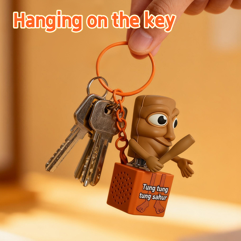 New Tung Tung Tung Sahur Keych - Men Fashion Key ulasan dan harga
