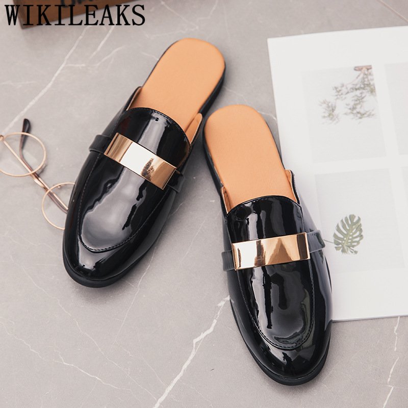 Black Half Shoes For Men Paten - Mens Fashion Zapatos ulasan dan harga