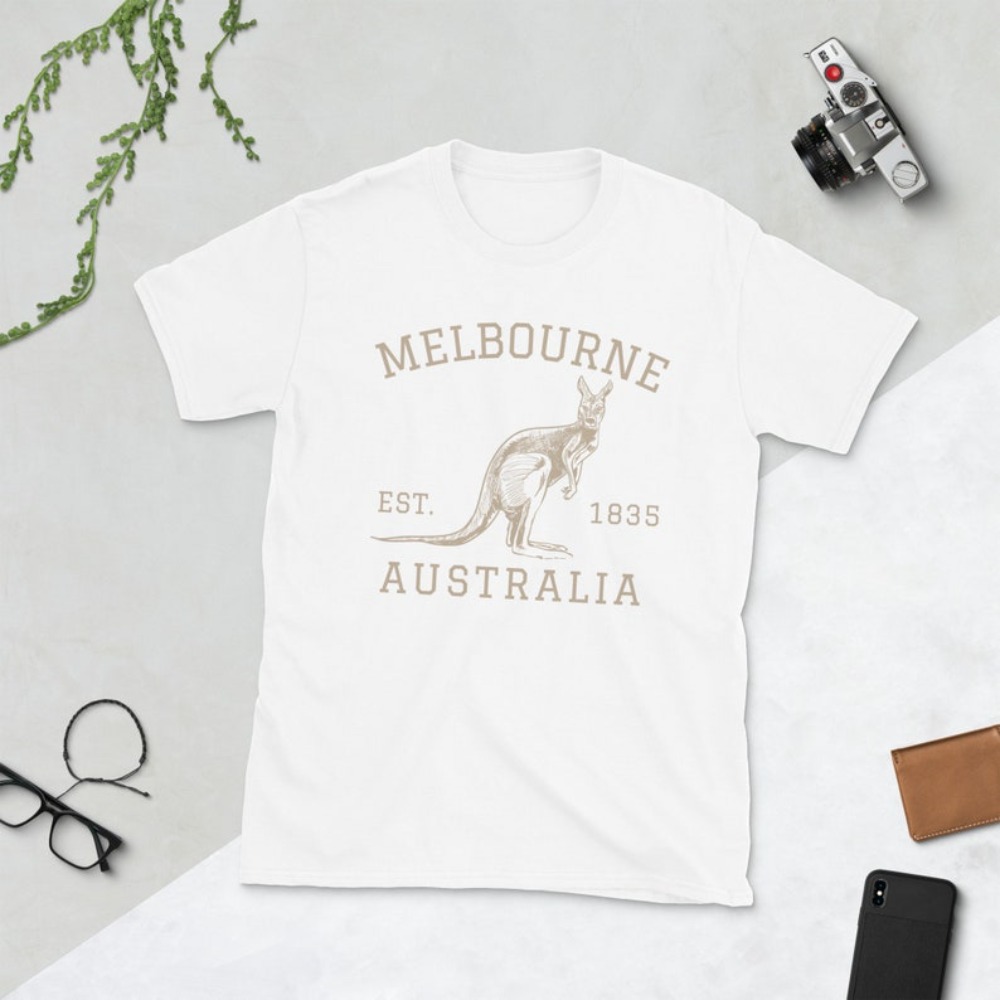 Melbourne Australia T-Shirt Au - Mens Fashion Melbourne ulasan dan harga