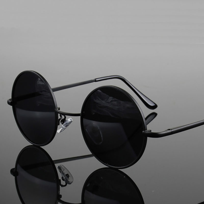 Retro Vintage Round Sunglasses - Men'S Fashion Old Money ulasan dan harga